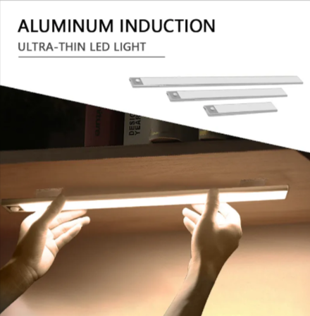 Luz LED com Sensor de Movimento Recarregável