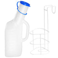 Urinal Masculino Portátil Anti-derramamento com tampa      (1 litro)