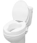 Elevador de Assento Sanitário com Tampa (Altura de 10 cm) Assento para Idosos.